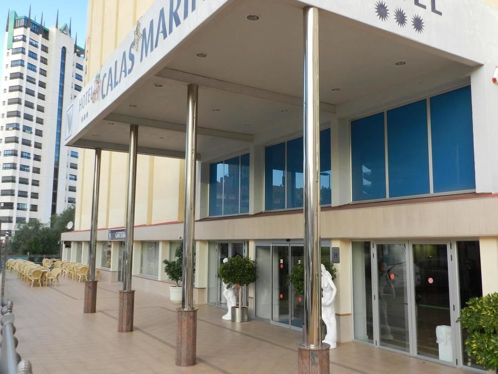 Hotel Calas Marina Benidorm Eksteriør billede