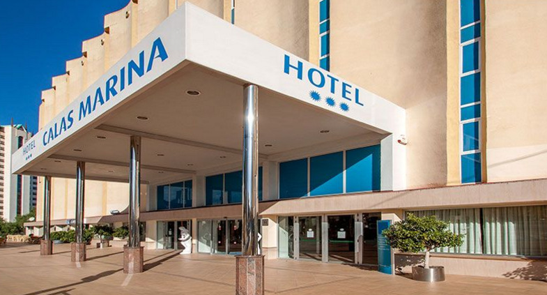 Hotel Calas Marina Benidorm Eksteriør billede